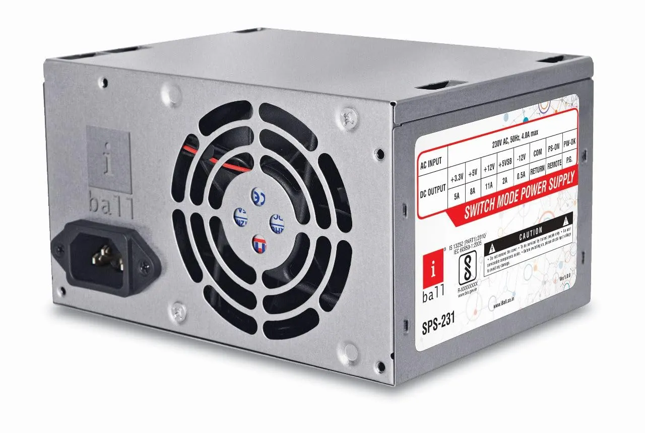 Iball Desktop Power Supply 200w SPS231 view 2